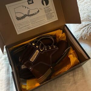 CAT Steel-Toed Boots (Women’s Size 7.5)